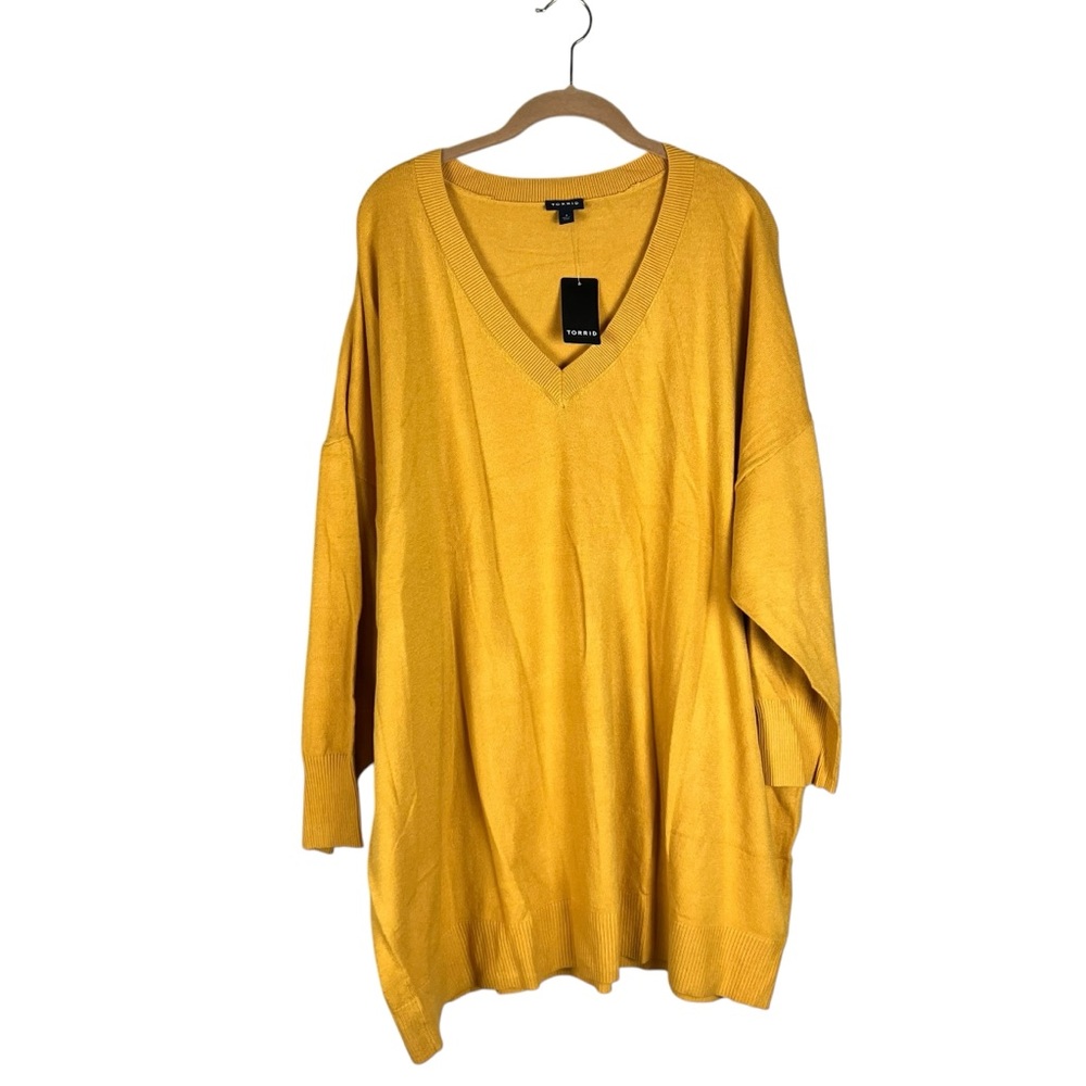 Torrid NEW Everyday Soft Pullover Tunic Crew Sweater 4X - Picture 2 of 6